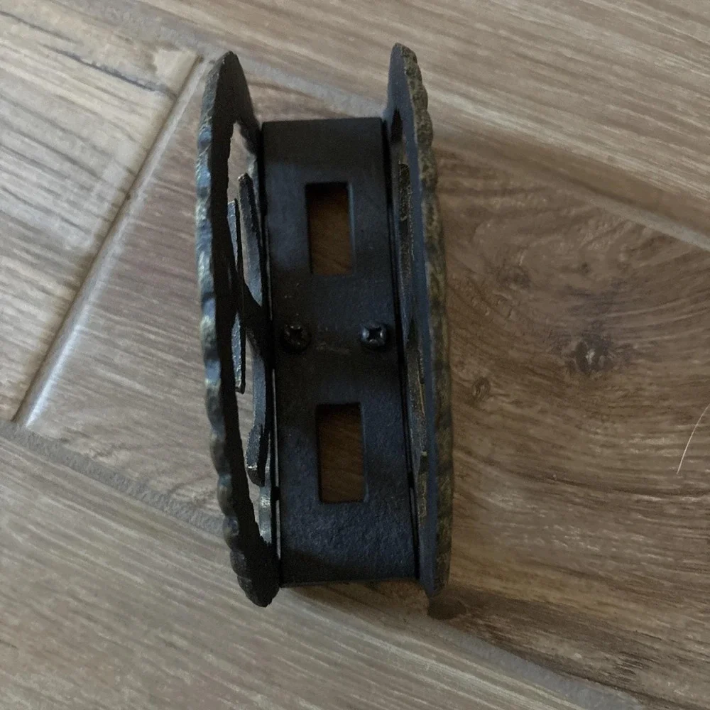 A Core‎ Kitchen Anchor Napkin/Letter Holder In Nautical Black Cast Iron